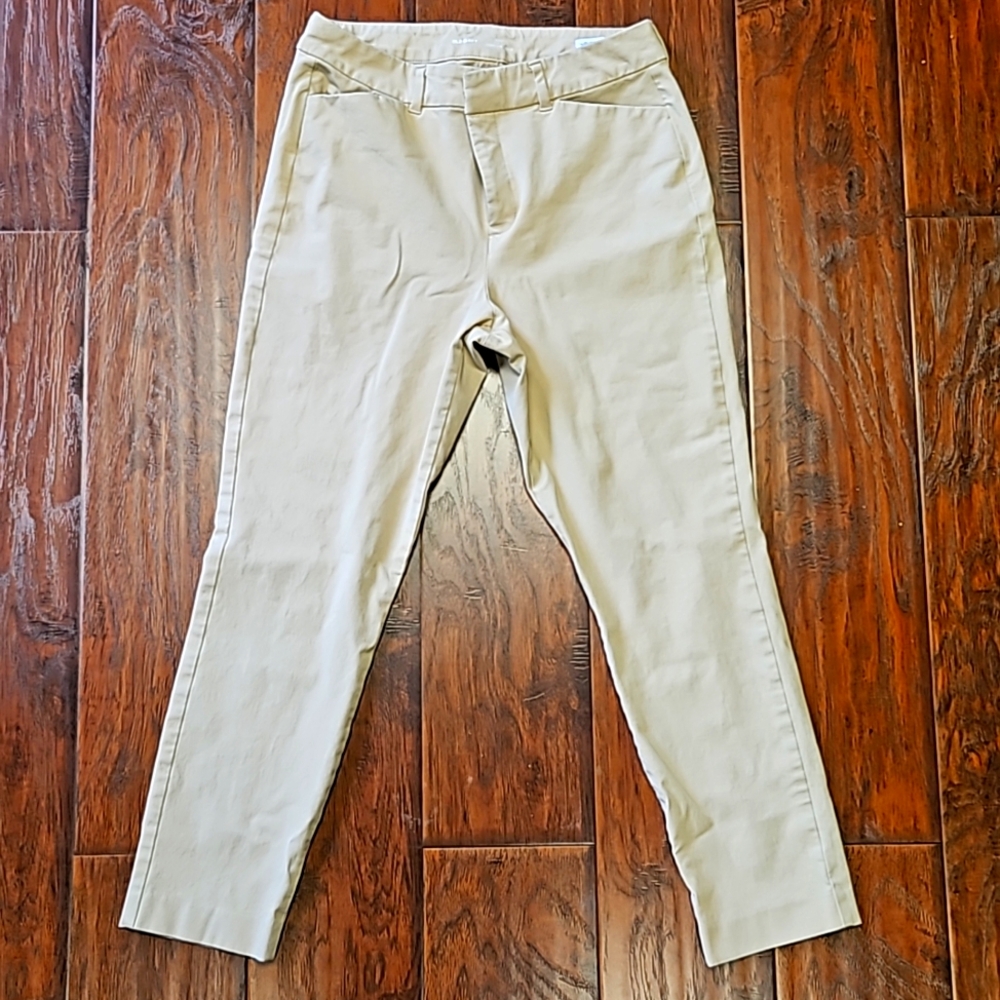 Old Navy Pixie High Rise Cropped Slim Pants